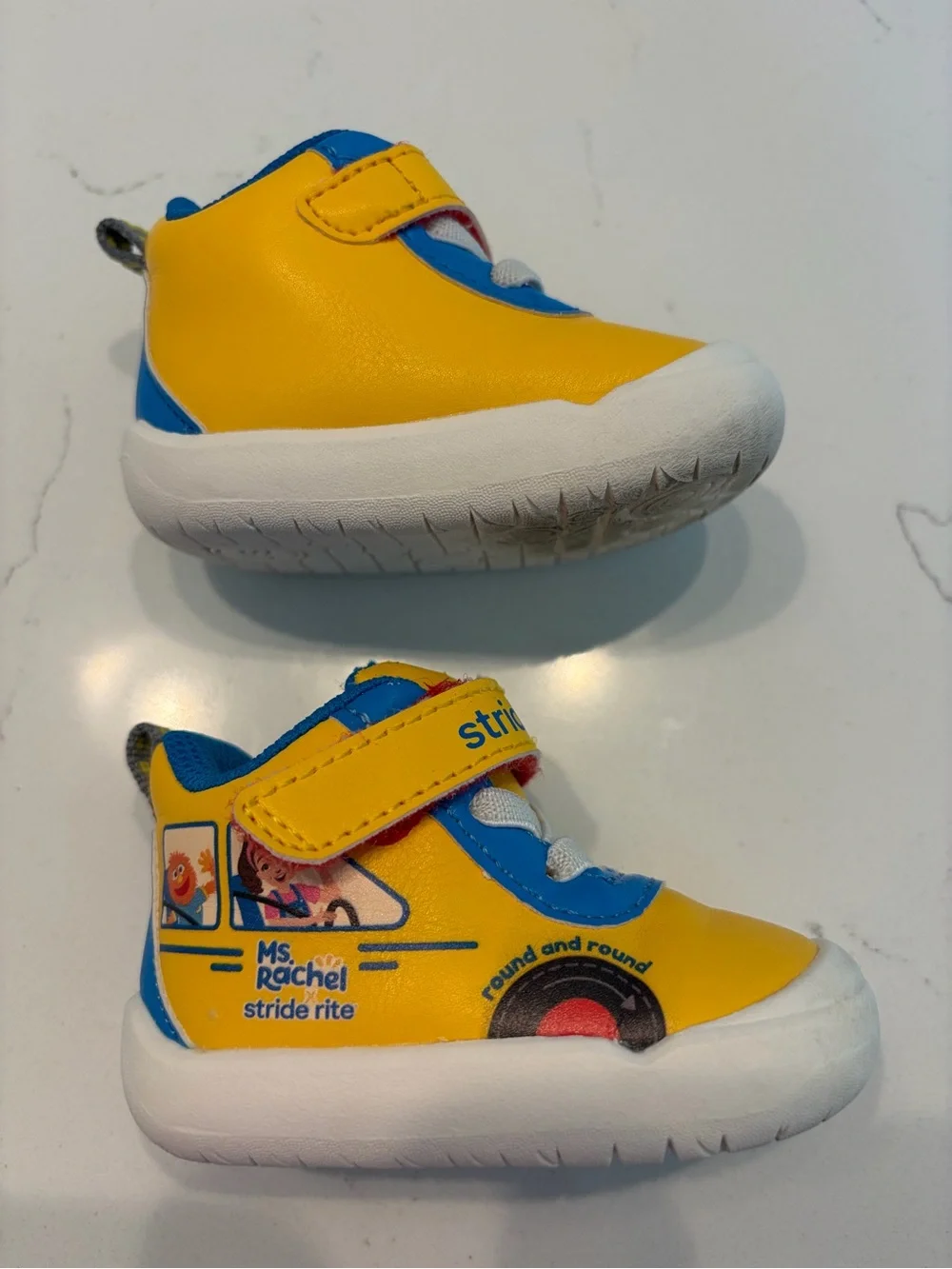 Stride Rite vibrant yellow